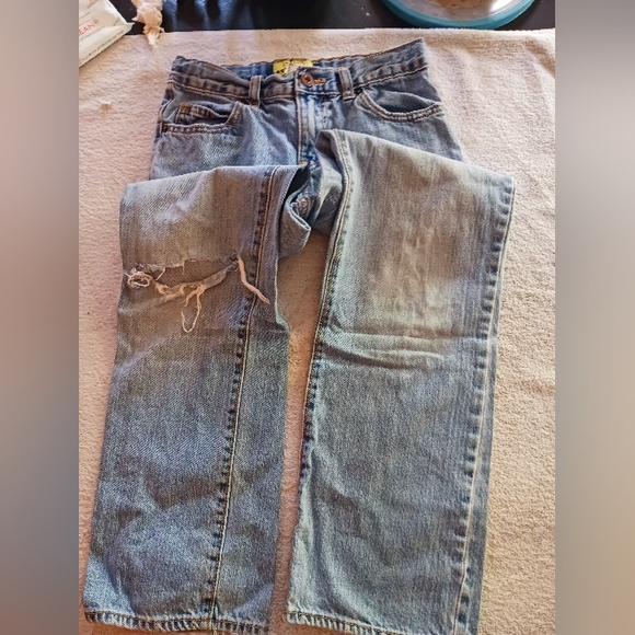 **BIG BUNDLE of 8** Boy's sizes 10 & 12 Jeans & Tops various brands - Picture 11 of 16